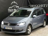 Begagnad VW Sharan 140 HK (102 kW) 2015 Blå Minibuss