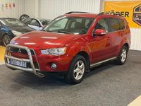 Begagnad Mitsubishi Outlander 170 HK (125 kW) 2011 Röd SUV