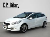 Begagnad Kia Ceed 135 HK (99 kW) 2014 Vit Halvkombi