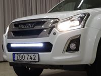 begagnad Isuzu D-Max Automat Dubbelhytt Kåpa Drag Värmare Släde 2019, Transportbil