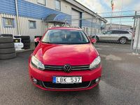 Begagnad VW Golf VI 160 HK (117 kW) 2010 Mörkröd Halvkombi