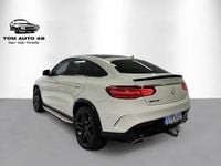 Begagnad Mercedes GLE350 AMG line 258 HK (189 kW) 2015 Vit Sportkupé
