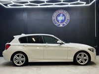 Begagnad BMW 116 M Sport 136 HK (100 kW) 2015 Vit Halvkombi