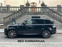 Begagnad Land Rover Range Rover Sport HSE 400 HK (294 kW) 2019 Svart metallic SUV