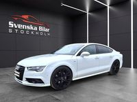Begagnad Audi A7 S-Line 218 HK (160 kW) 2016 Vit Halvkombi