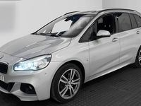 Begagnad BMW 218 Gran Tourer M Sport 150 HK (110 kW) 2016 Silver metallic Minibuss