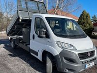 begagnad Fiat Ducato 2.3 130HK TIPPFLAK VÄRMARE MOMSBIL 12mån garanti