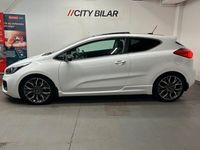 begagnad Kia ProCeed GT Pro_Cee´d1.6 GDI 204hk Navi, Pano, kamera, Rattvärmare