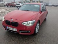 Begagnad BMW 120 Sport Line 184 HK (135 kW) 2014 Bmw karmesin rot Halvkombi