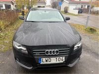 Begagnad Audi A4 170 HK (125 kW) 2012 Svart Sedan