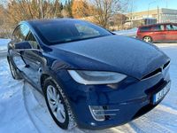 begagnad Tesla Model X 75D 5-sits Luft free supercharge Autopilot