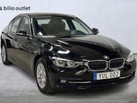 Begagnad BMW 330 Sport Line 252 HK (185 kW) 2018 Svart Sedan
