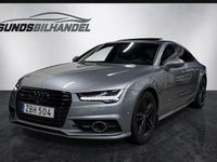 Begagnad Audi A7 S-Line 218 HK (160 kW) 2017 Grå Halvkombi