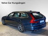 Begagnad Volvo V90 Inscription 392 HK (288 kW) 2019 Blå Kombi