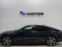 Begagnad Audi A7 S-Line 286 HK (210 kW) 2018 Blå Halvkombi