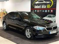 Begagnad BMW 520 Sport Line 190 HK (139 kW) 2018 Svart Sedan