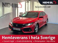 Begagnad Honda Civic 120 HK (88 kW) 2018 Röd Halvkombi