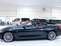 begagnad BMW 430 i Convertible Luxury Line Navi HUD Läder HiFi 252hk