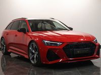 begagnad Audi RS6 800HK MILLTEK MISANO RÖD BLACK OPTIK PANORAMA SVENSK