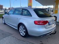 begagnad Audi A4 Avant 2.0 TDI DPF S-line / Drag / Ny Besiktigad / AC