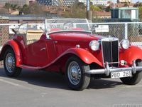 Begagnad MG TD 57 HK (41 kW) 1950 Röd Cab