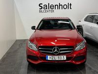 Begagnad Mercedes C220 Avantgarde 170 HK (125 kW) 2015 Röd Sedan