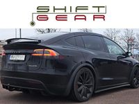 Begagnad Tesla Model X Performance 599 kW (815 HK) 2020 Solid svart | helsvart premium SUV