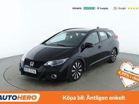 Begagnad Honda Civic Elegance 143 HK (105 kW) 2015 Svart Kombi