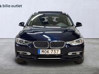 Begagnad BMW 320 Advantage 184 HK (135 kW) 2014 Blå Kombi