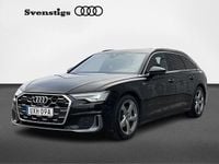 Begagnad Audi A6 S-Line 204 HK (150 kW) 2023 Svart Kombi