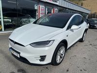 begagnad Tesla Model X Long Range AWD Autopilot 6-sits Dragkrok Pano