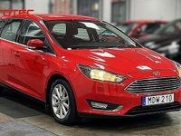 Begagnad Ford Focus Titanium 125 HK (91 kW) 2015 Röd Kombi