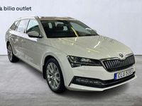 begagnad Skoda Superb iV Kombi Skoda 1.4 Plug-in Hybrid Style Moms Drag GPS 2020 Vit