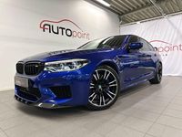 Begagnad BMW M5 M Sport 600 HK (441 kW) 2018 Blå Sedan