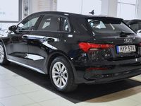 Begagnad Audi A3 Sportback Comfort 150 HK (110 kW) 2023 Svart Halvkombi
