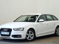 Begagnad Audi A4 S-Line 150 HK (110 kW) 2015 Vit Kombi