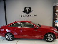 Begagnad Mercedes E250 211 HK (155 kW) 2016 Röd Sportkupé