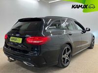 begagnad Mercedes C220 4MATIC AMG Burmester Drag SE SPEC! 170hk