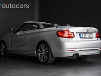 begagnad BMW 228 i Cabriolet SportLine|HiFi|Navi|Drag|Läder