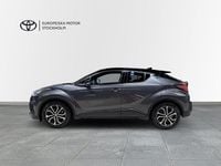 Begagnad Toyota C-HR Style 122 HK (89 kW) 2018 Gråmetallic/svart tak SUV