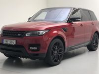 Begagnad Land Rover Range Rover Sport HSE 340 HK (250 kW) 2016 Röd SUV