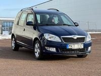 Begagnad Skoda Roomster 75 HK (55 kW) 2012 Blå Minibuss