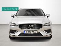 Begagnad Volvo V60 Inscription 303 HK (222 kW) 2019 Silver Kombi