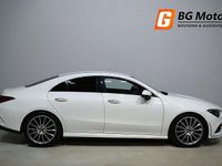Begagnad Mercedes CLA220 AMG line 190 HK (139 kW) 2019 Vit (polar white) Sedan