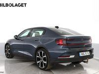 Begagnad Polestar 2 Plus 219 kW (299 HK) 2021 Mörkblå Halvkombi