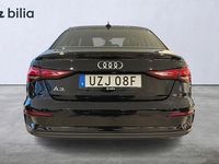 Begagnad Audi A3 Proline 112 HK (82 kW) 2022 Svart Sedan