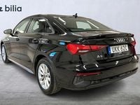 Begagnad Audi A3 Proline 151 HK (111 kW) 2023 Brilliantsvart Sedan