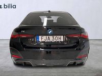 begagnad BMW i4 eDrive40 Gran Coupé /M-Sport/Driving Assistant Plus/ HarmanKardon 2024 Svart