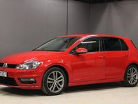 Begagnad VW Golf VII R-line 105 HK (77 kW) 2015 Röd Halvkombi