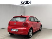 Begagnad VW Polo 85 HK (62 kW) 2011 Röd Halvkombi